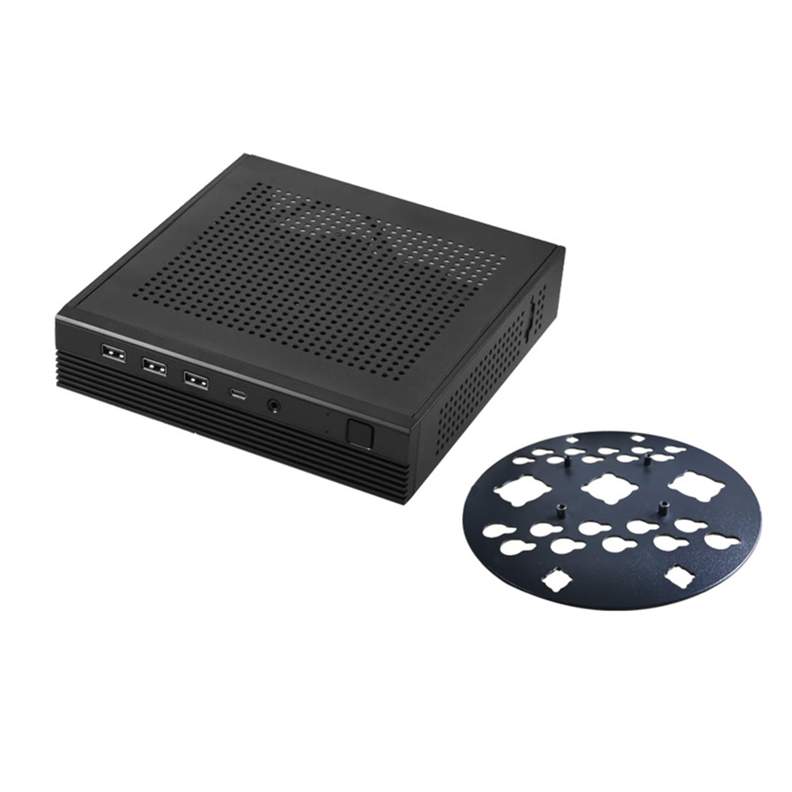 TX06 Piccolo ITX PC Case Per Sottile DCIN Schede Madri Appassionati Di Computer E Postazioni Di Lavoro Efficienti