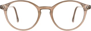 Blue Light Blocking Glasses Men Women Vintage Thick Round Rim Frame Eyeglasses