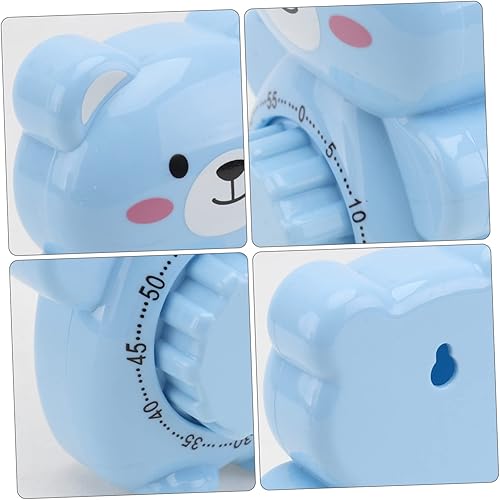 Miniatura 2 de Uonlytech Temporizador de oso con temporizador digital, despertador, para niños, temporizador de trabajo, herramientas de gestión del tiempo,