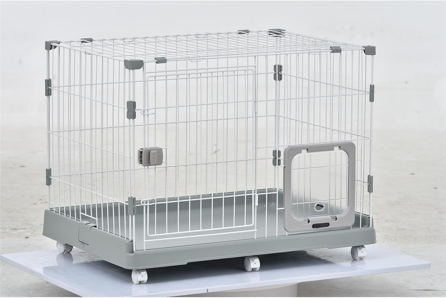 猫用ケージ（色：グレー系）｜猫用品｜ペット用品、生き物 通販