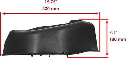 Miniatura 2 de Caltric Cubierta de mantillo compatible con Craftsman LT1000 LT2000 LT 3000 42 pulgadas cubierta de mantillo