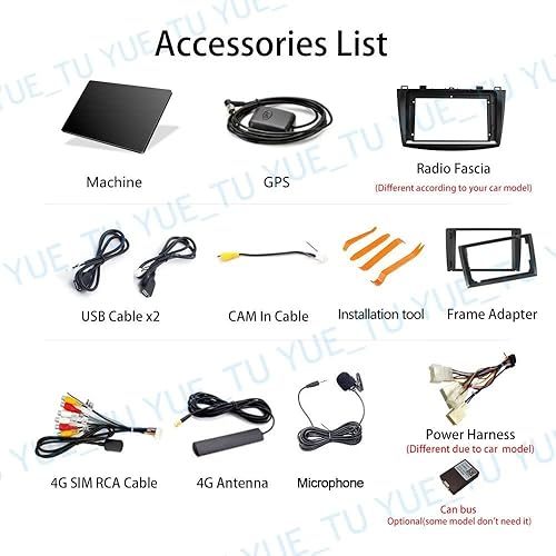 Miniatura 9 de 13.1 "Android 12 Radio de coche estéreo para Toyota Prado 120 2003-2009 Super pantalla grande 1920 * 1200 navegación GPS Carplay Android Auto 2+32