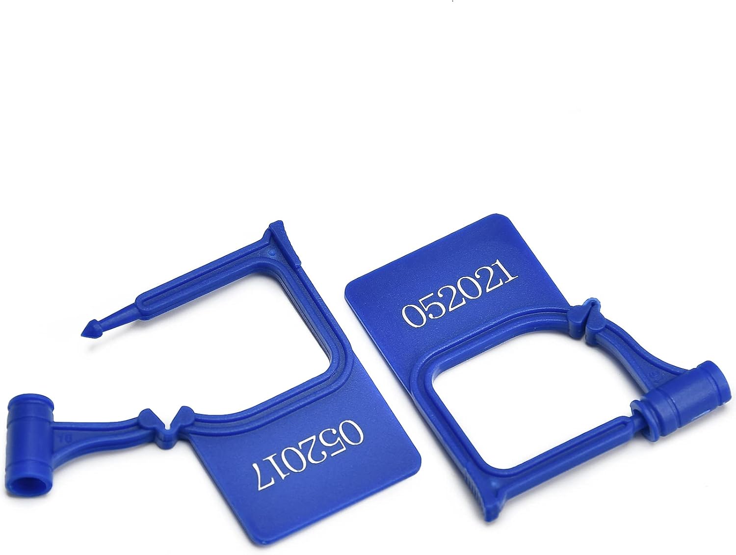 100 Plastic Security Padlock Seals Tamper Proof Safety Tags