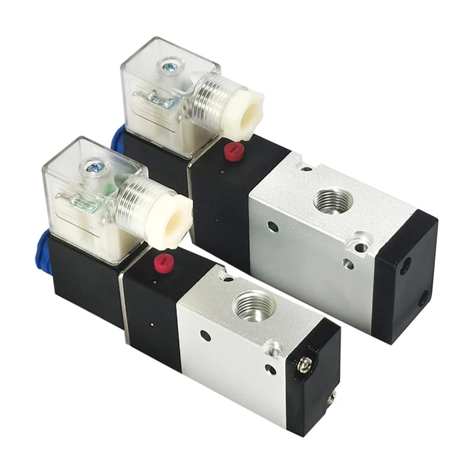 PXQCHAVLN 10PCS 3V210-08 3V210-08-NO 3V310-10-NC 3V310-10-NO Pneumatic Solenoid Valve 3 Port 2 PositionSize:AC24V(3v310-08-nc(10pcs),Onecolor)