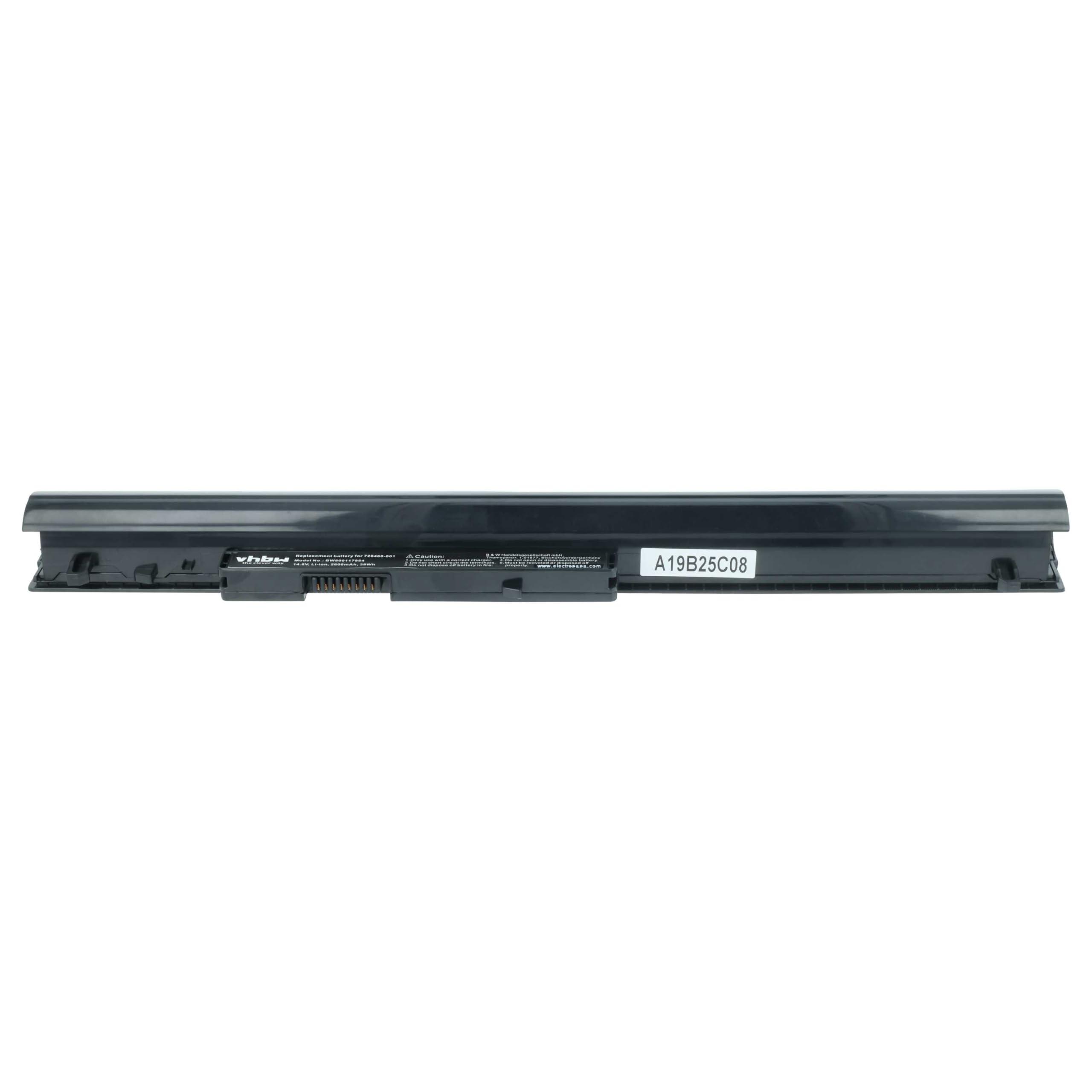 vhbw Batería Compatible con HP Pavilion 14-n002ax-F2C29PA, 14-N002EX