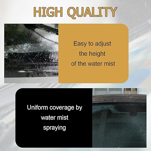 Miniatura 5 de Kit de boquilla para limpiaparabrisas delantero compatible con Corolla Camry RAV4 Highlander Tundra, GX460 RX350 IS250 Sustituye 85381-12300