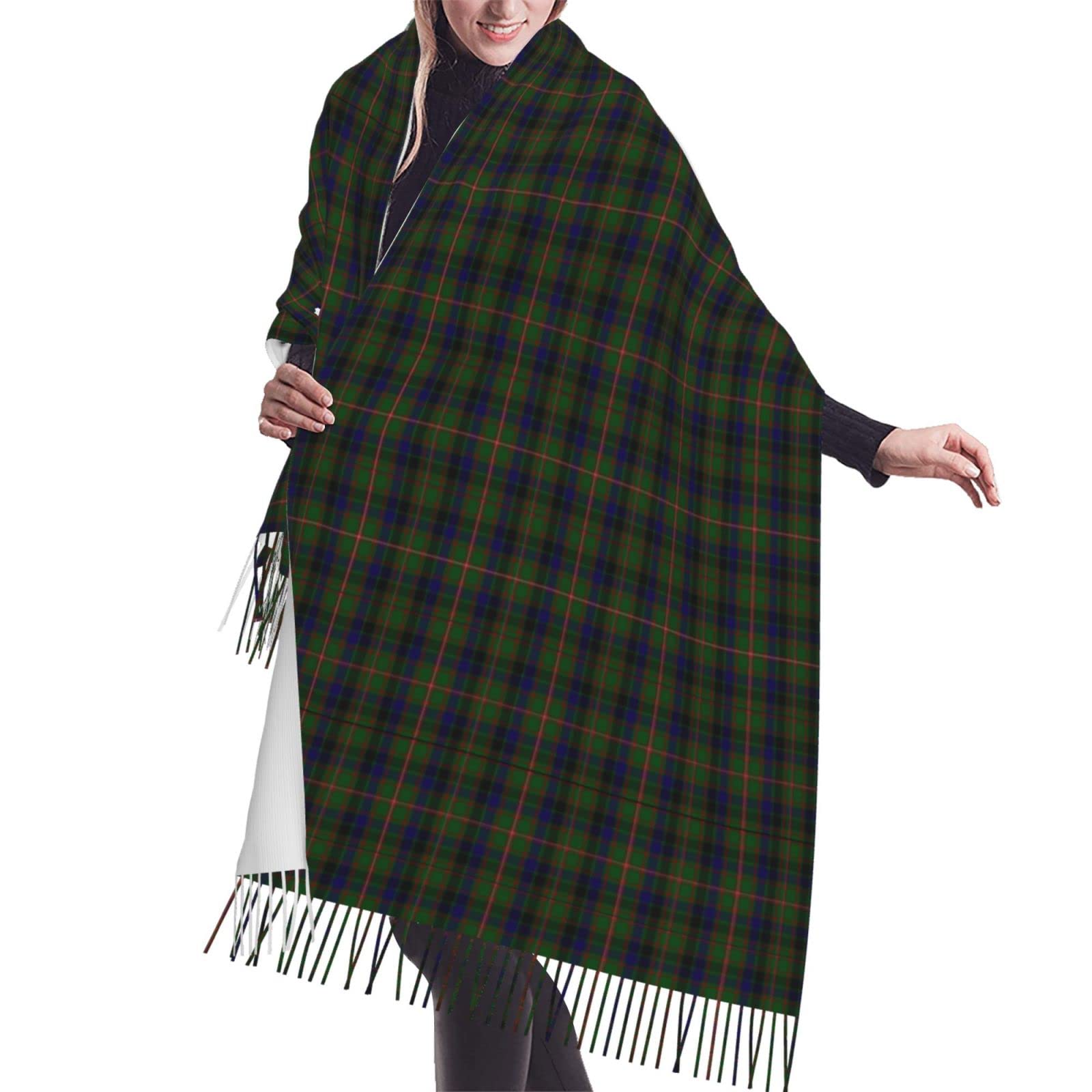 peiyeety Clan Reid Tartan Cashmere Fringe Scarf Autumn And Winter Scarves The Most Soft Classic