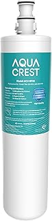 AQUA CREST 3US-PF01 Under Sink Water Filter, NSF/ANSI 42 Certified Replacement for Filtrete® 3US-PF01, 3US-MAX-F01H, Delta...
