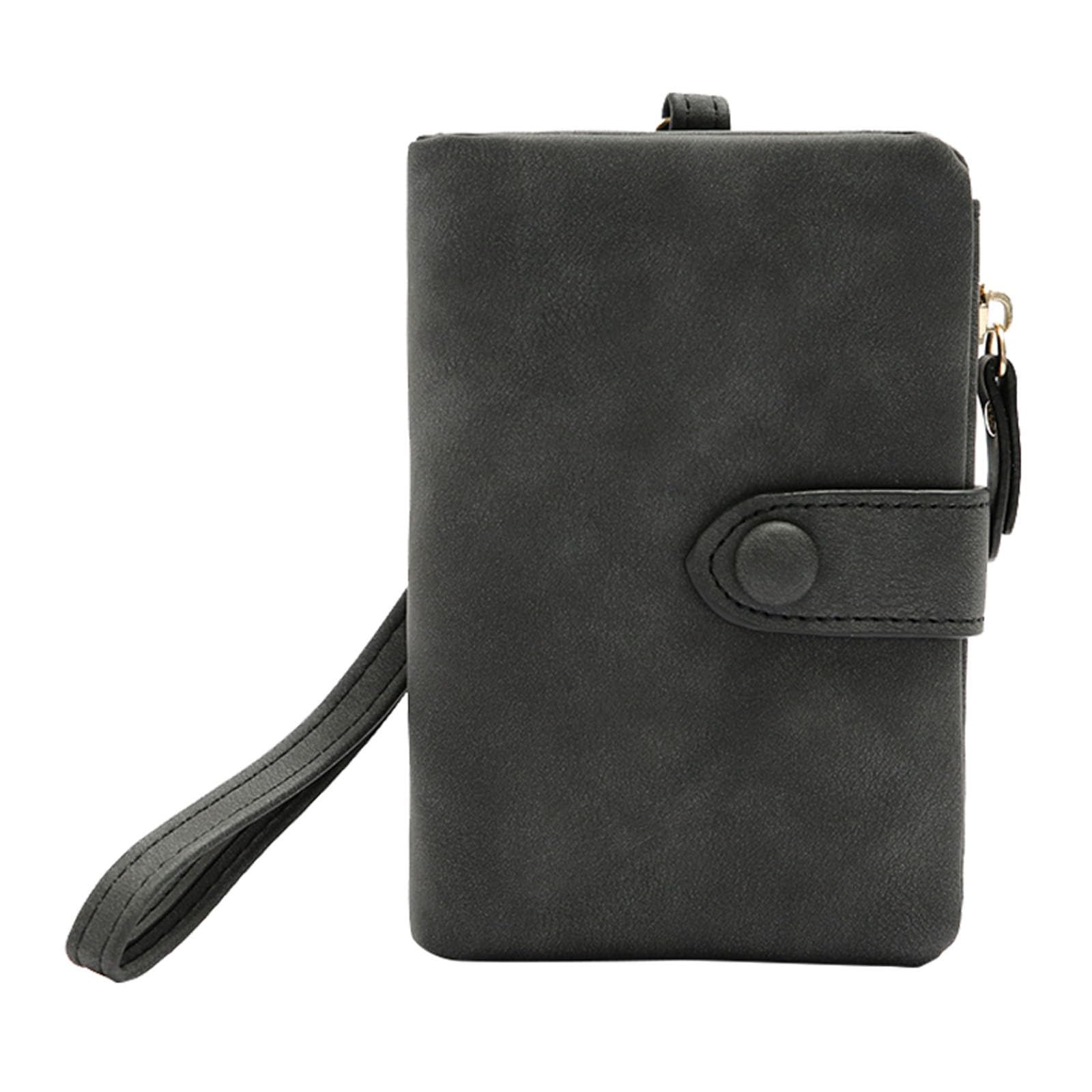 Portafoglio piccolo in pelle con placca logo Donna | Nero | Diesel