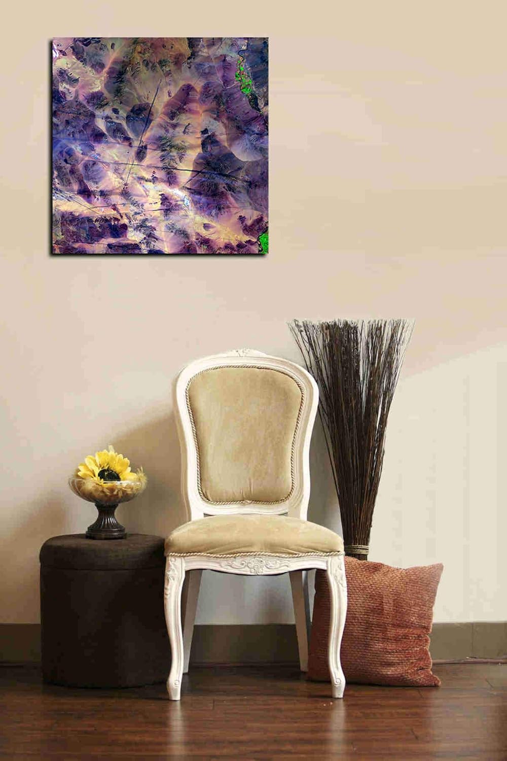 Epic Graffiti 'Earth As Art: Contrails' Canvas Wall Art, 12" x 12"