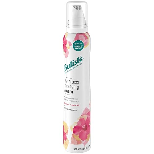 Miniatura 8 de Batiste - Espuma limpiadora sin agua y suavizada con raíz de hibisco, 3.60 onzas