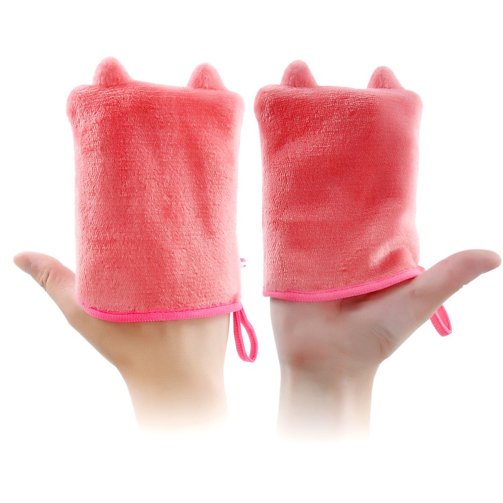 Makeup Remover Mitt 2Pack with Just Water Remove Make