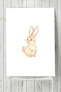 Postermanya (pster8724) Tavşan Tasarım Çocuk Odası Poster (80x115cm)