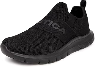 Nautica Men's Slip-On Sneakers – Casual Fashion Shoes for Walking, in Medium & Wide Widths
