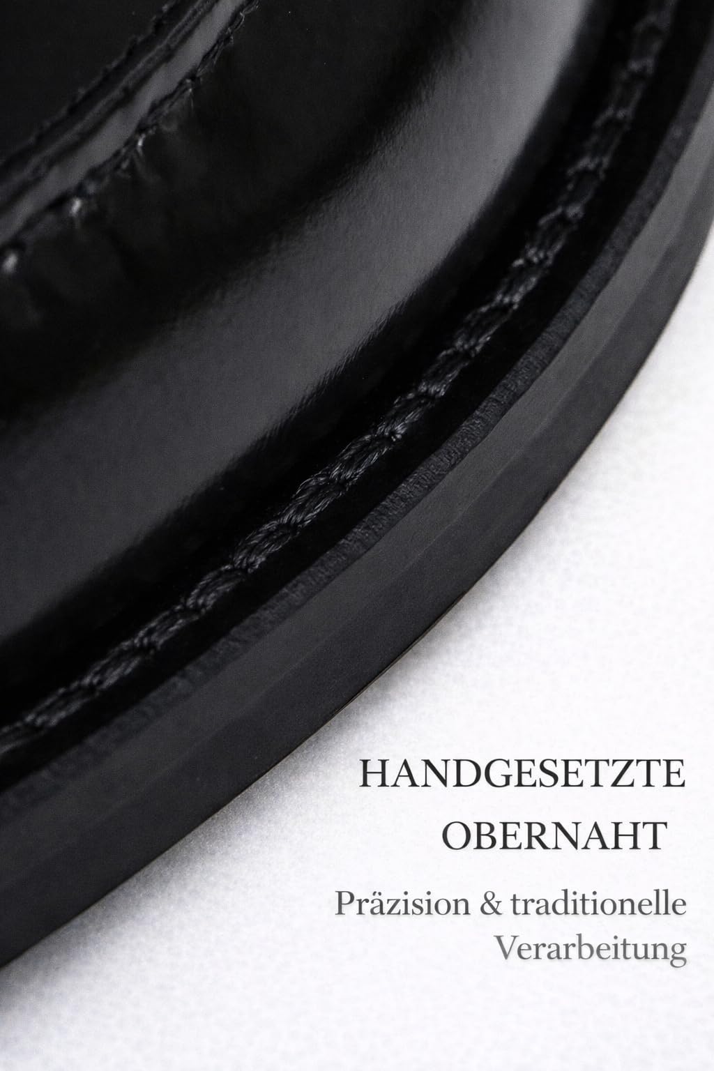 Del Rosario Herren Penny Loafer – Handgefertigt in Portugal – Blake-Machart, Echtleder, durchgenähte Ledersohle, LWG-Zertifiziert