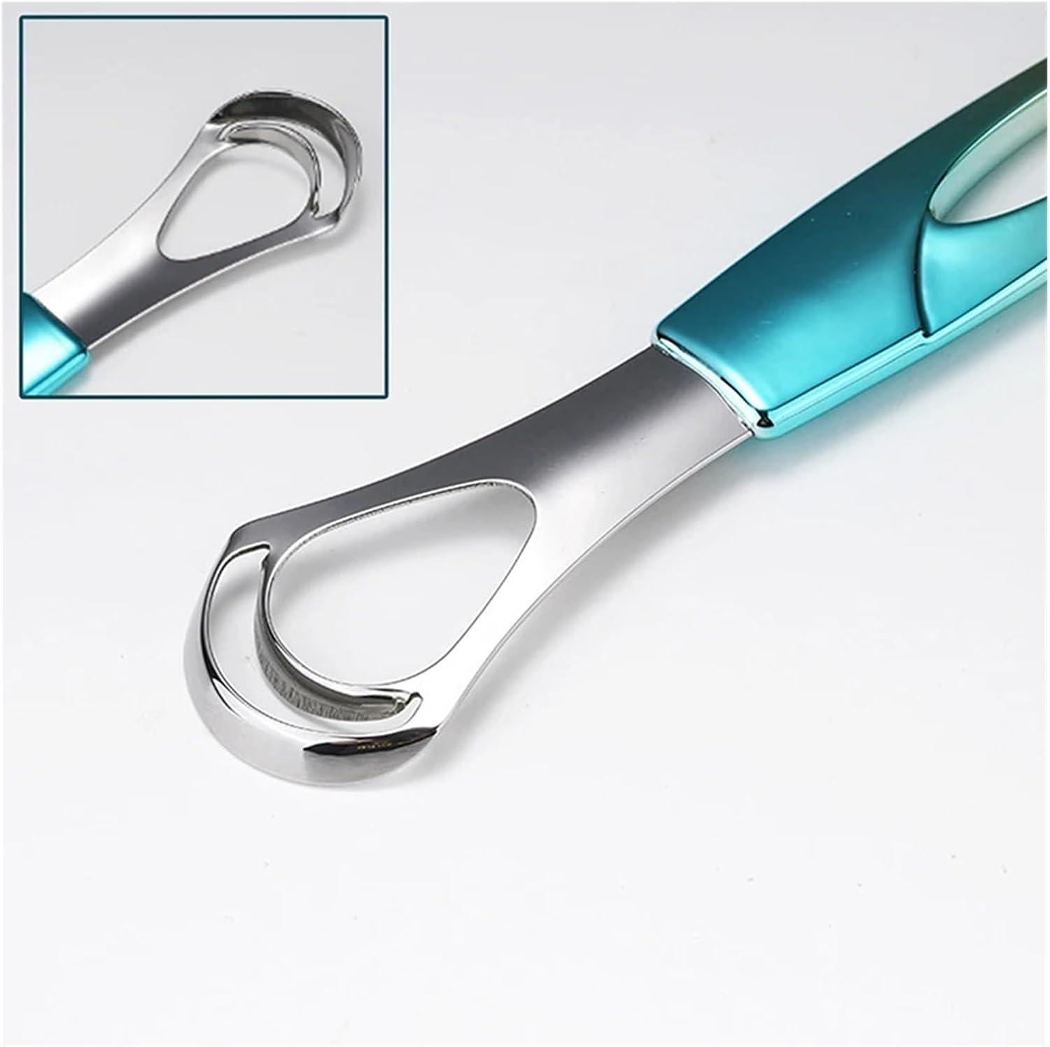 Stainless Steel Tongue Scraper Cleaner(Rose Gold)