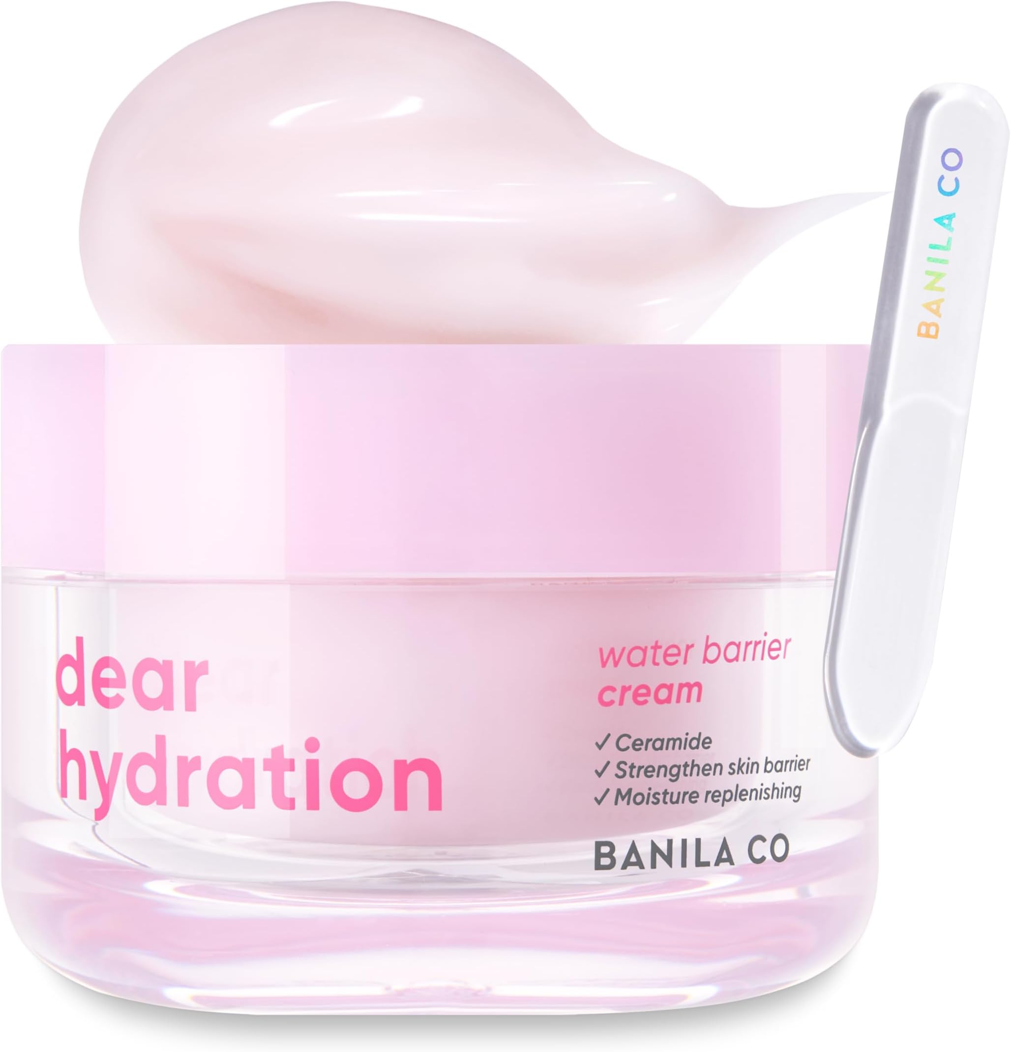 BANILA CO Dear Hydration Water Barrier Cream | Lightweight Moisturizer for Soft Skin | Improve Skin Barrier with Ceramide | Dermatologist Tested (50ml / 1.69 fl oz)