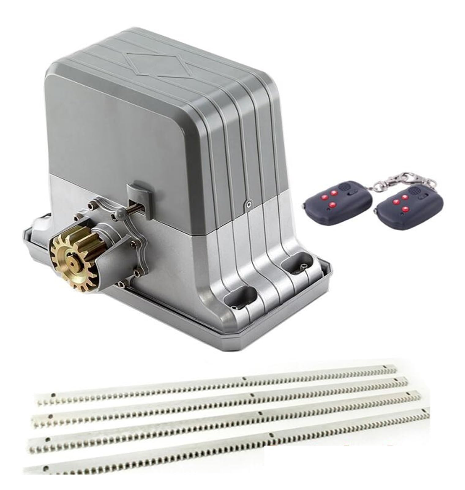 Rsgxlfqzvak Kit8-7M Automatic Gate Opener, Dhl Free Waterproof Sliding Automatic Gate Opener 1800Kg Motor Engine With 6M 7M 8M 9M Racks Optional(Kit8-7M)