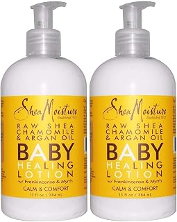 SheaMoisture Baby Healing Lotion Raw Shea Chamomile And Argan Oil - 13 Fl Oz