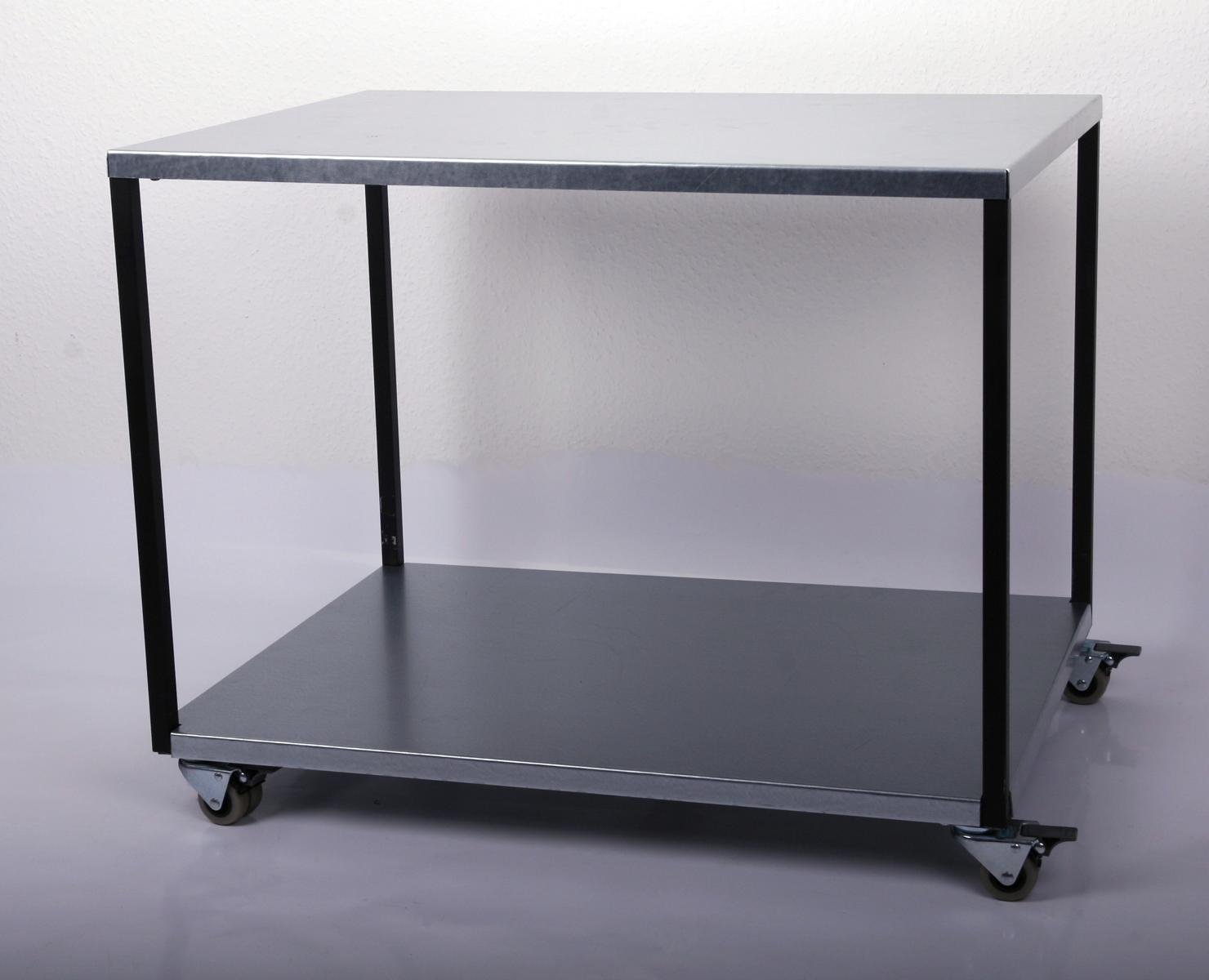 Szagato Rollwagen Packtisch HxLxB 68x80x60cm 2 Böden verzinkt