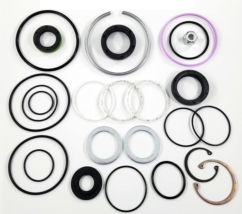Power Steering Seals - Precision Fit Power Steering Gearbox Seal Kit | O-Ring And Sealing Kit for GMC Caballero Sprint 1971-1978 | Complete Steering Parts Seal Replacement