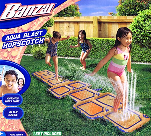 Preisvergleich Produktbild Toyquest Banzai Wasserspielzeug Tempelhüpfen Hüpfspiel