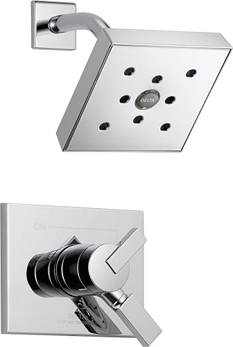 Miniatura 6 de Delta Faucet T14253-H2O Vero Serie 14 - Moldura de ducha, cromada