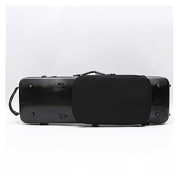 バイオリンケース　カーボンファイバー Amazon.co.jp: 4/4 サイズ バイオリン ケース ブラック カーボン