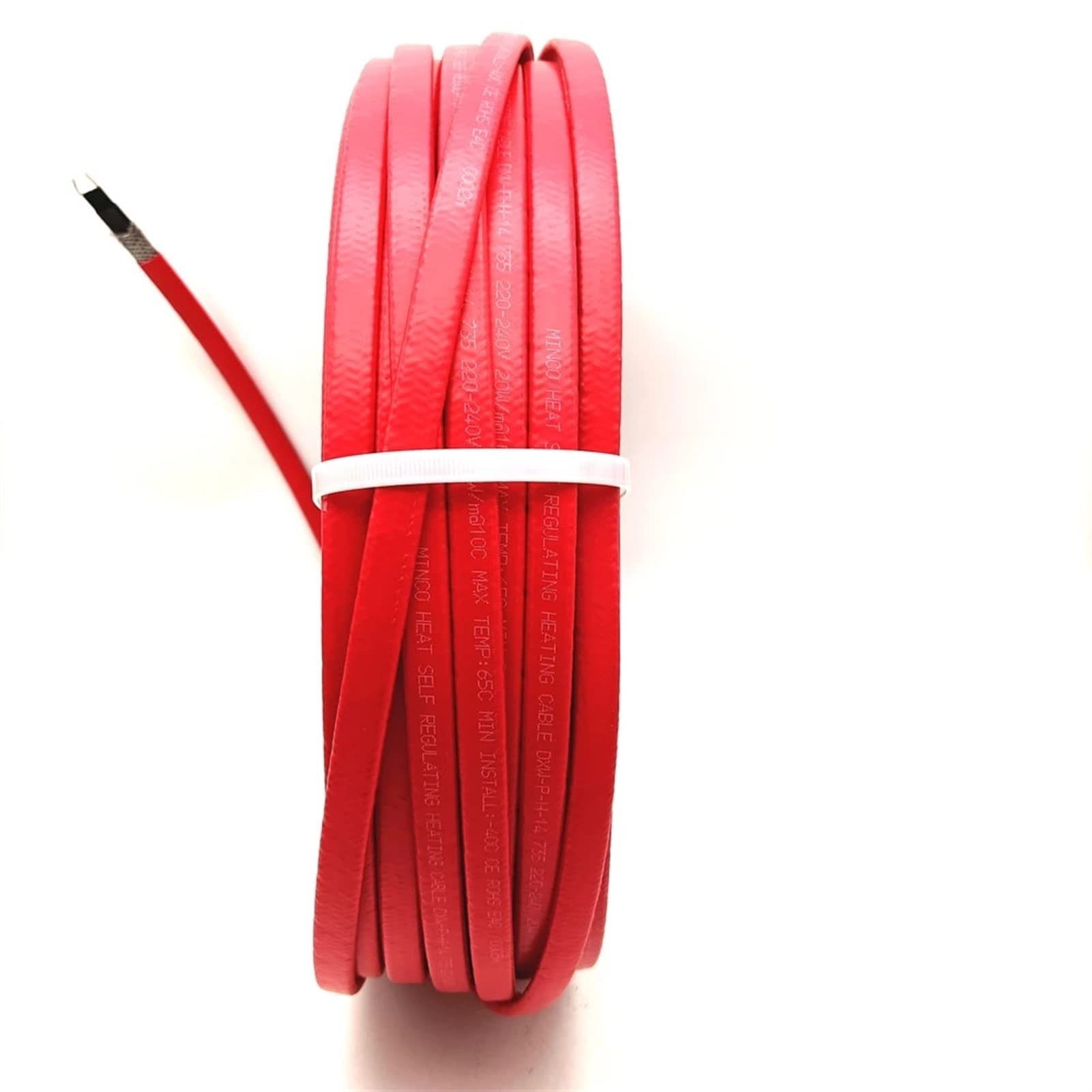 MyncbD câble électrique Câble Chauffant Autorégulant 220V 14mm Tuyau De Fonte De Neige Antigel DXW-P-H-14 Fil Chauffant Électrique pour Dégivrage De Toiture (Size : 50 Meters)