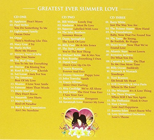 Greatest Ever Summer Love (3 CD)