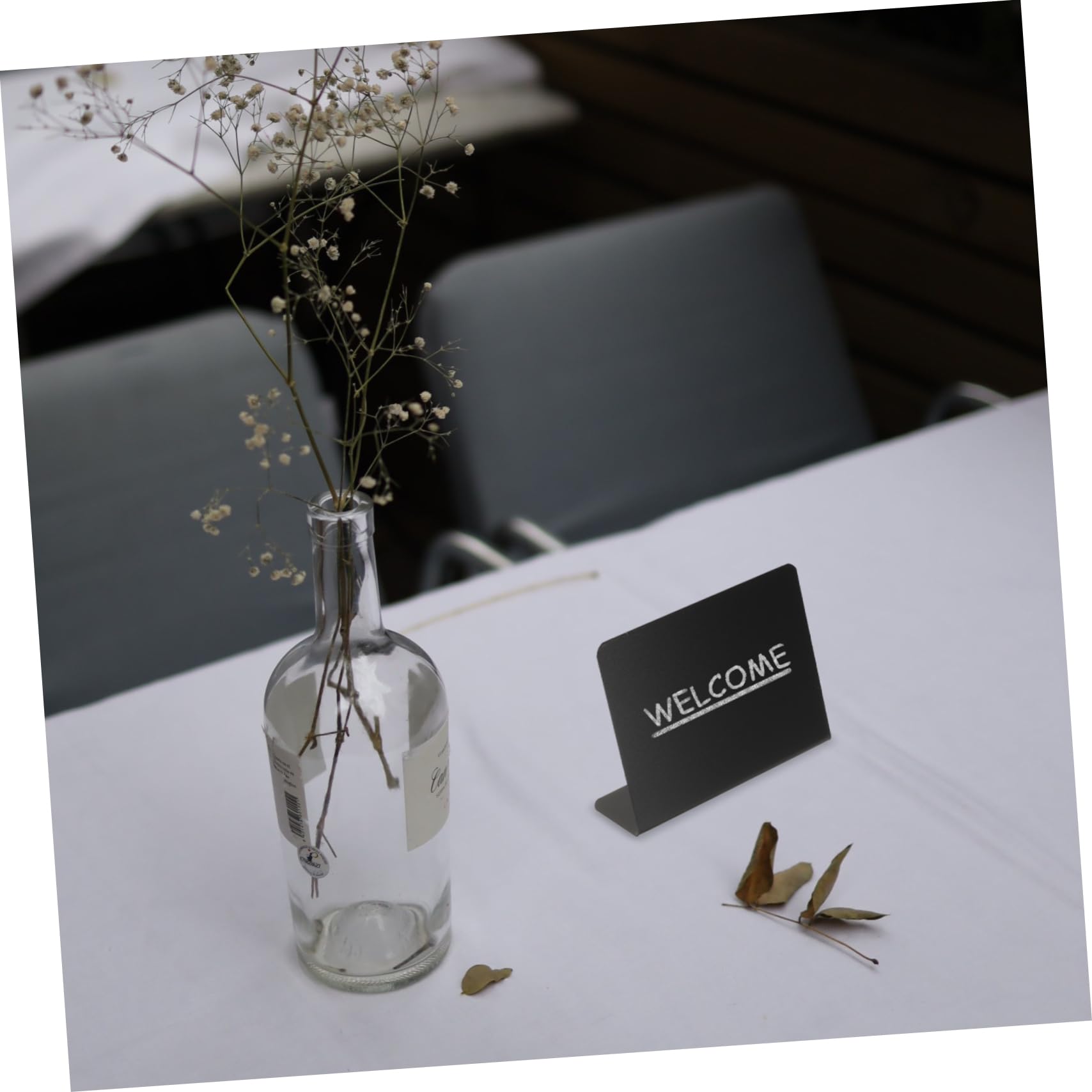 jojofuny 9 Sätze Mini Kreidetafel Förmige Tischkarten Für Hochzeiten Partys Und Restaurants Wiederverwendbar Leicht Zu Beschriften Reinigen Für Lebensmittelbeschriftungen 12 Stücke * 9