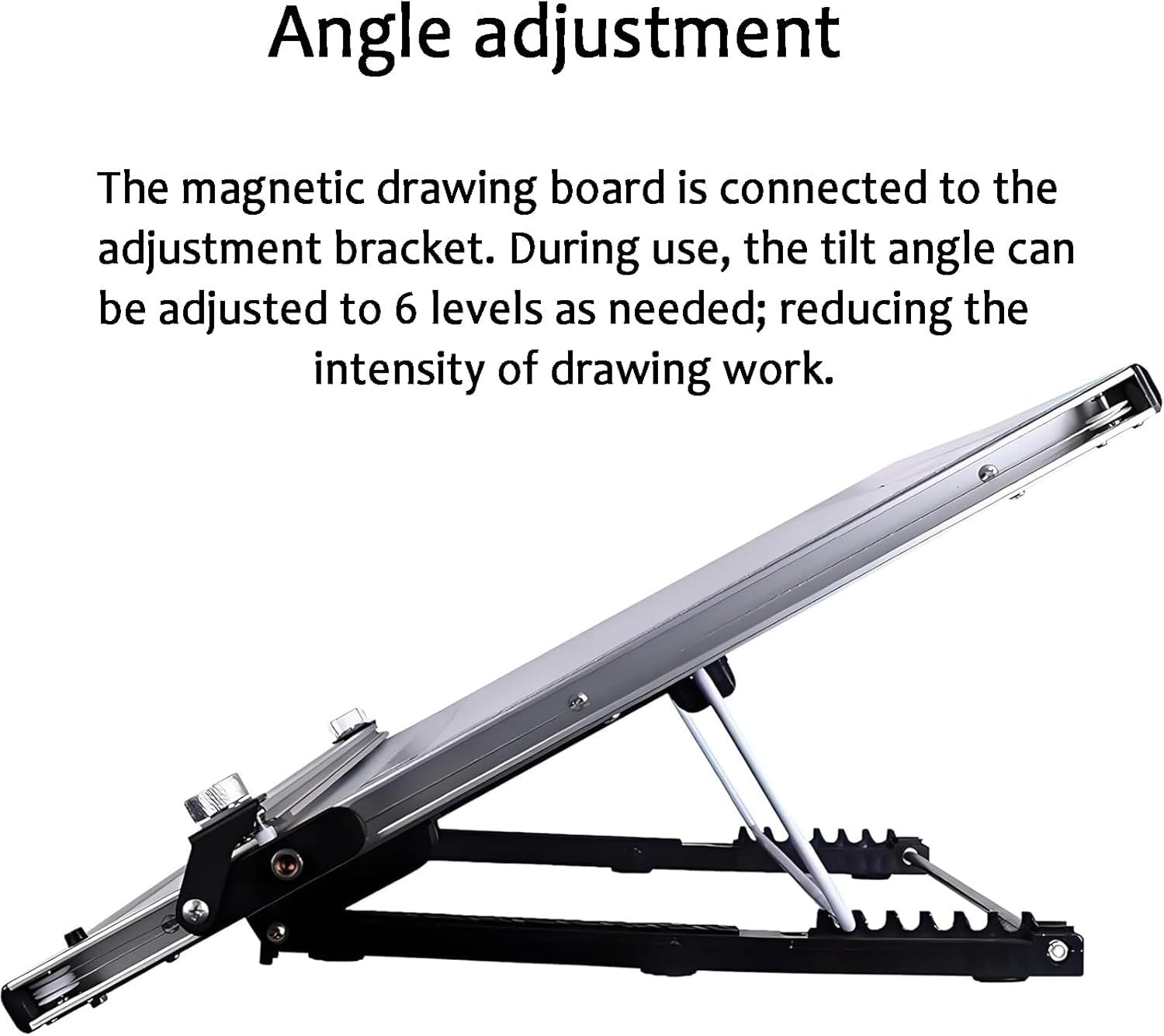 Tablero de dibujo portátil con barra de movimiento paralelo e inclinación ajustable para dibujo arquitectónico