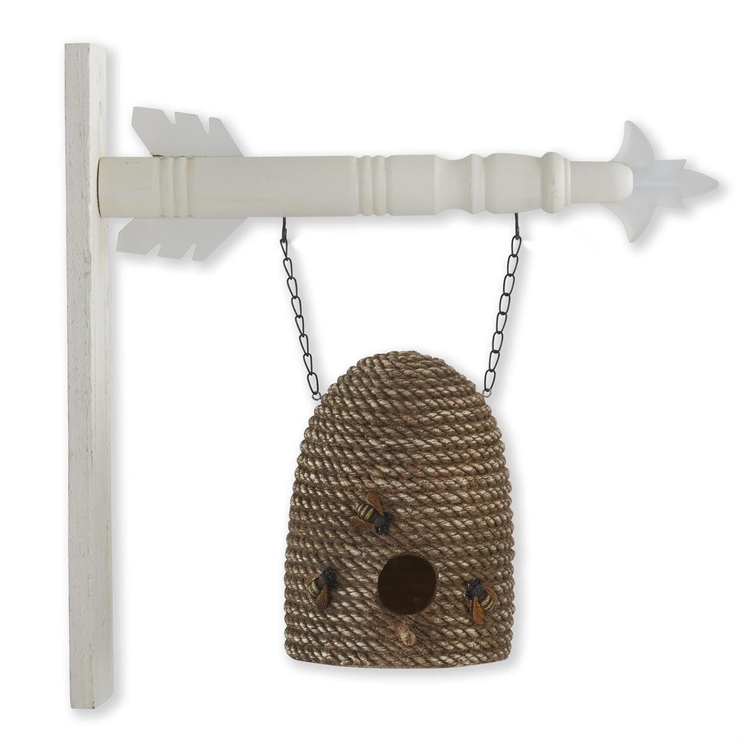 Beehive Birdhouse Flèche de rechange résine décor nichoir 21cm