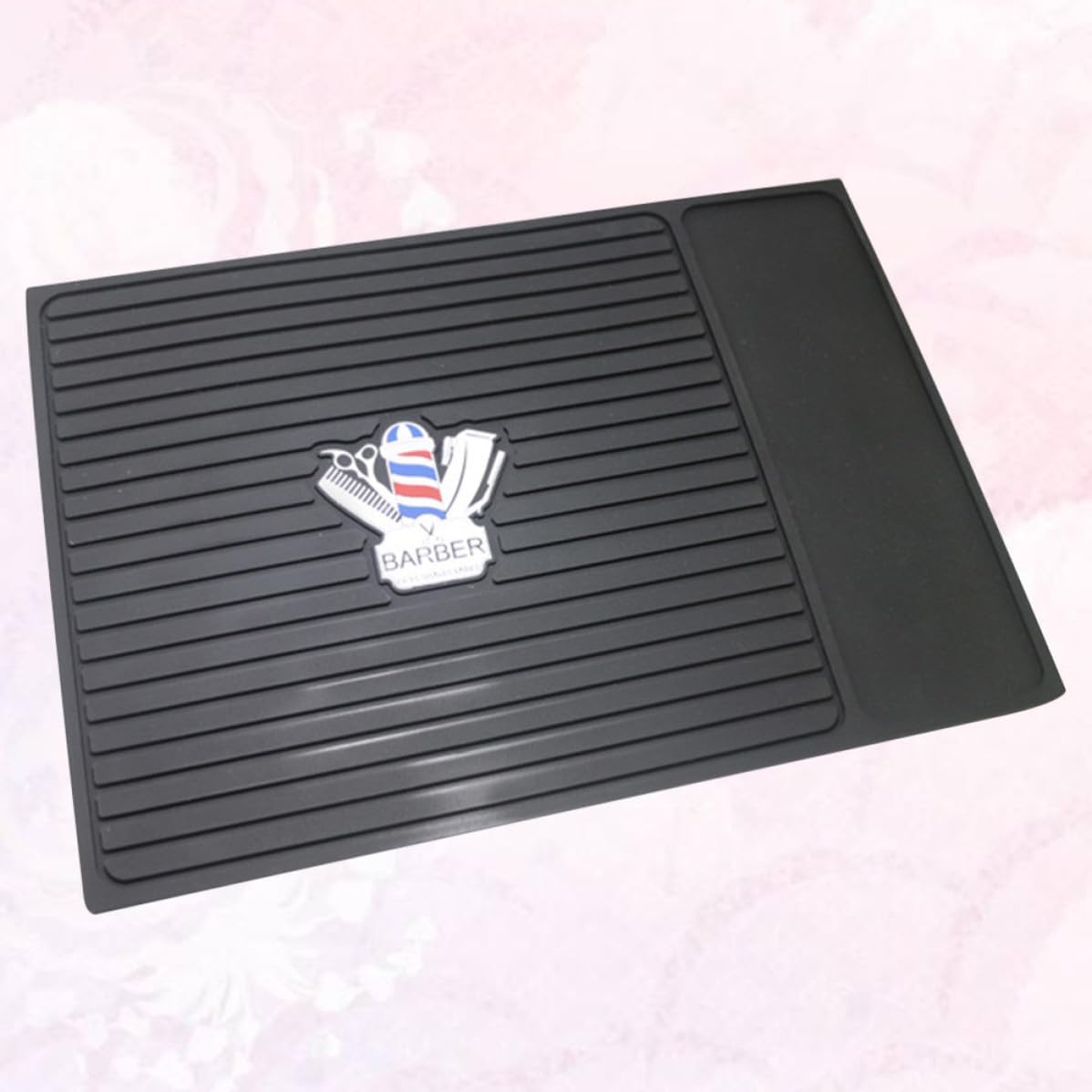 Hairdressing Tools Storage Mat, Silicone Non-slip Black
