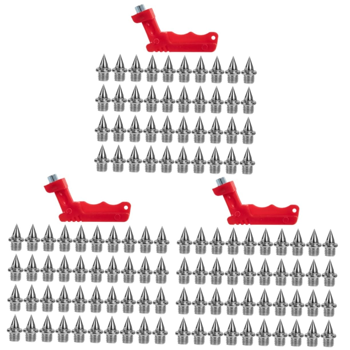 VANZACK 3 Sets Jump Spikes for Replacement Track Spikes Steel Nails for Golf Shoes Wrench
