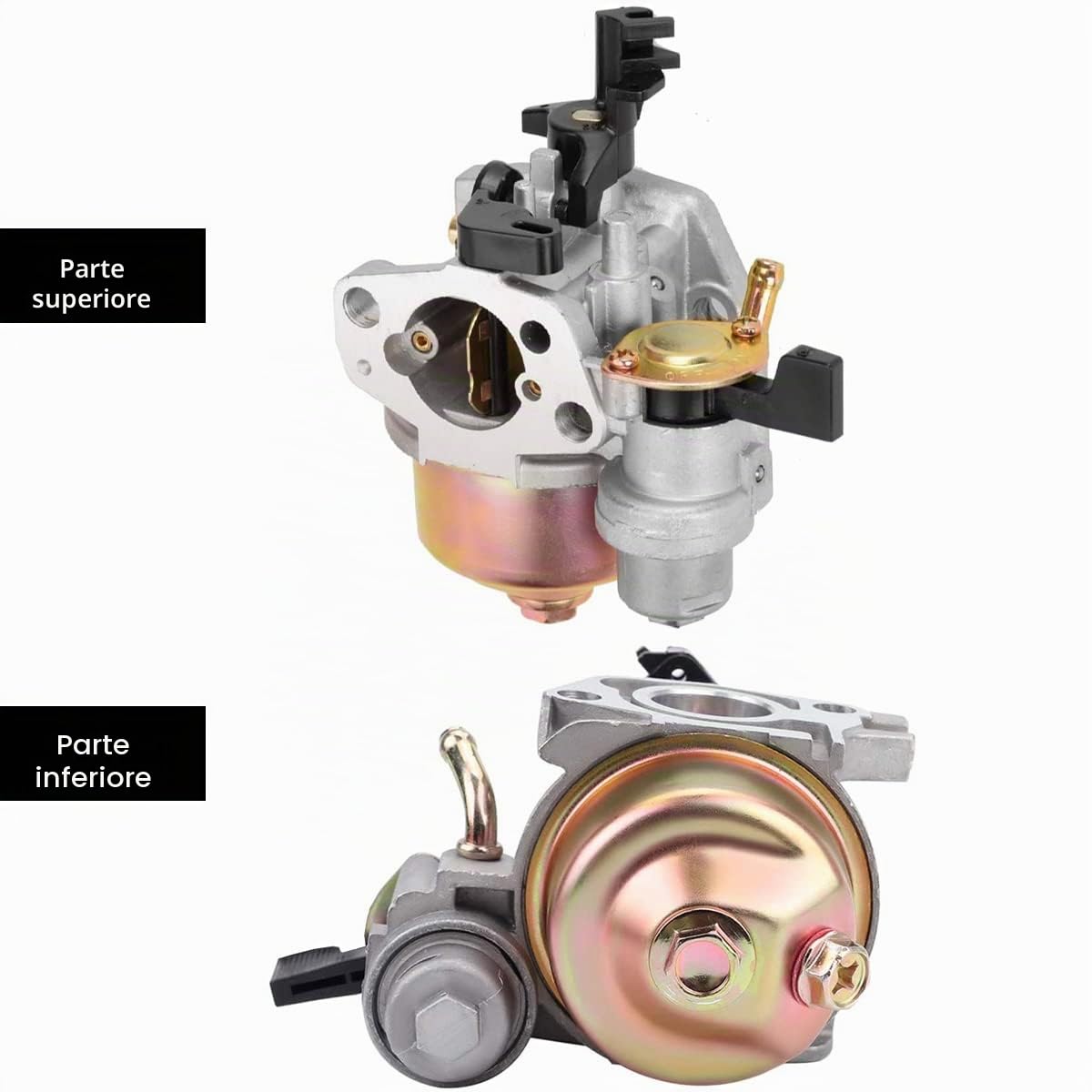ZAMDOE Kit carburatore per Honda GX120 GX160 GX200 5.5Hp 6.5Hp Engine per Harbor Freight 212 173 R210 196cc 208cc 212cc Engine e Altro