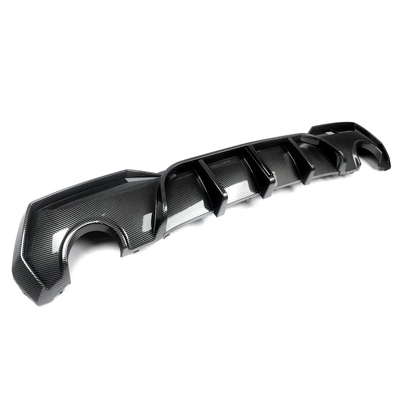 Diffuseur arrière aspect carbone avec feu LED dynamique pour BMW 440i G22 - 4