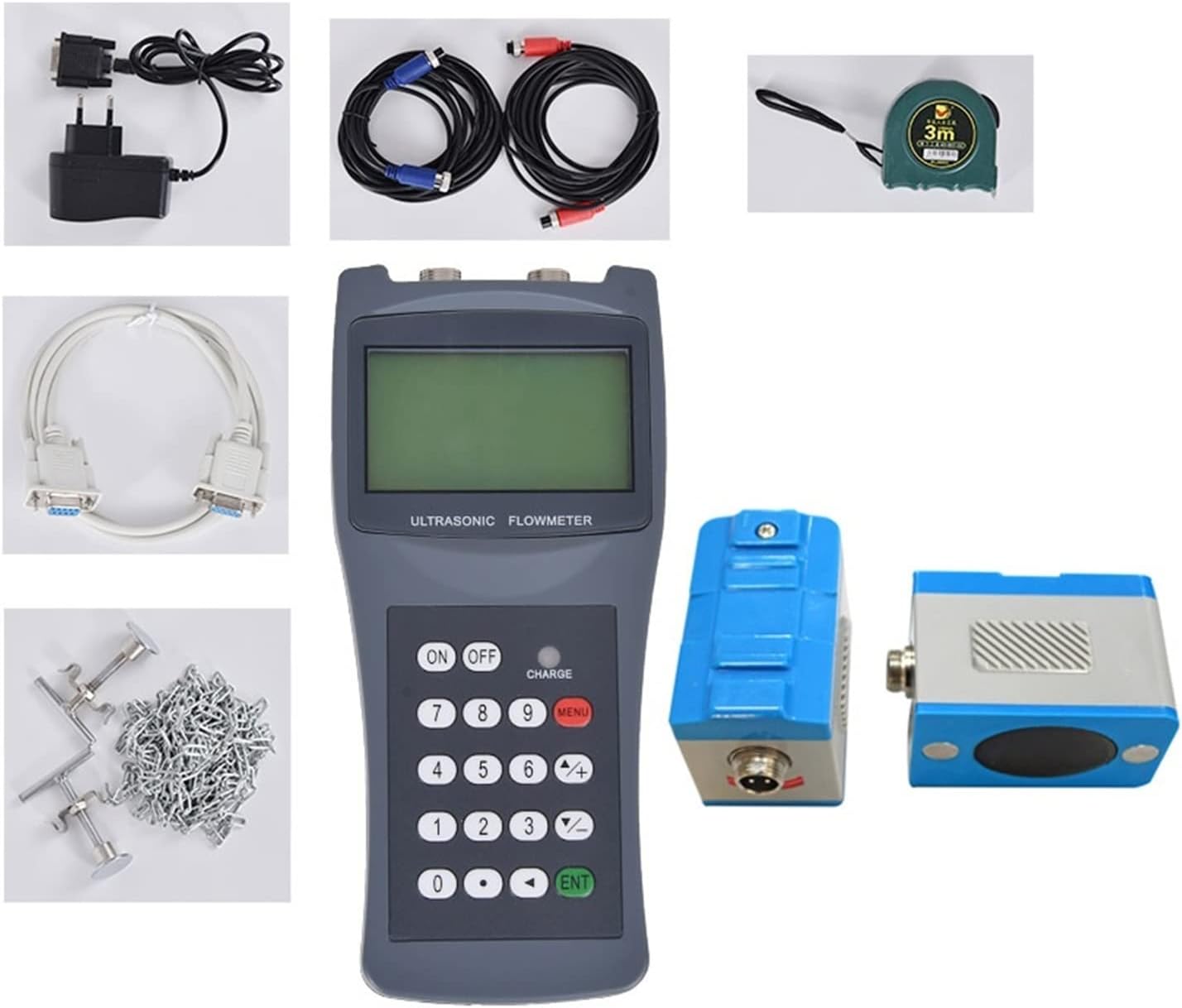 Ultrasonic Flow Meter TDS100H Portable Handheld Ultrasonic