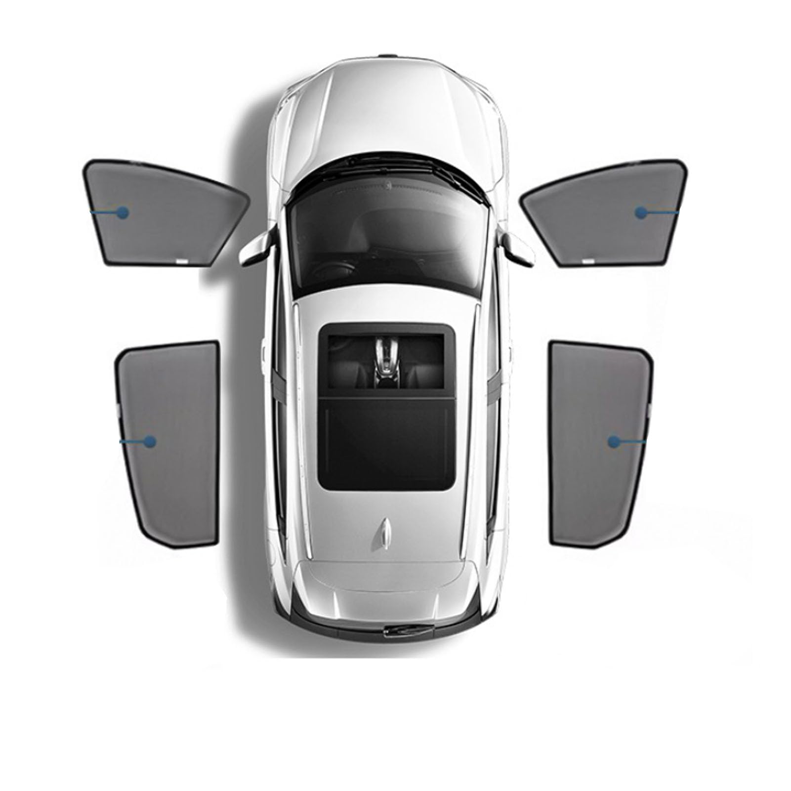 Osłona przeciwsłoneczna do samochodu dla dzieci Chrysler 300C 2005 2006 2007 2008 2009 2010, przyssawka osłona przeciwsłoneczna do samochodu, osłona przeciwsłoneczna na szybę samochodu, przednia +