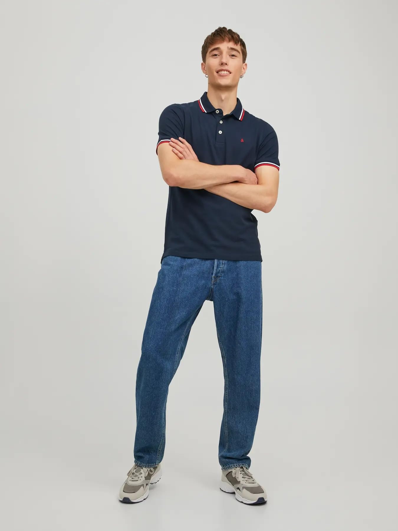 Jack & Jones Herren JJPAULOS Polo SS MP – Bild 6