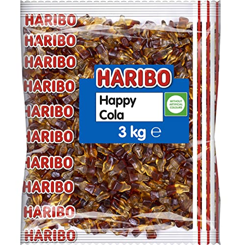 Haribo Cola Bottles 3kg Bulk Bag