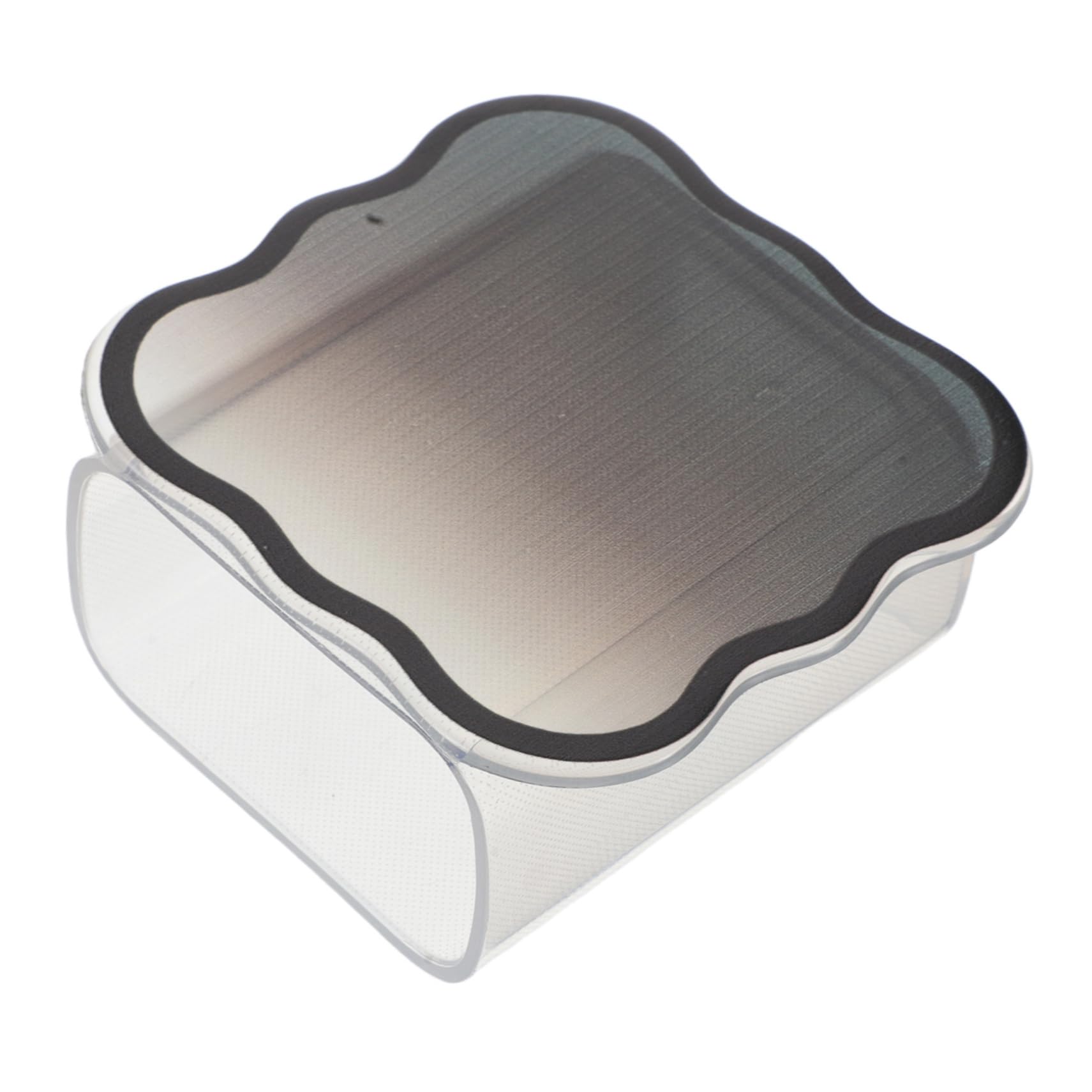 DIYEAH Cute Wave Gradient Power Adapter Sleeve Portable Charger Protector Case for Fast Charging Decorative Phone Charger Accessory Power Adapter Decor Accessory Black