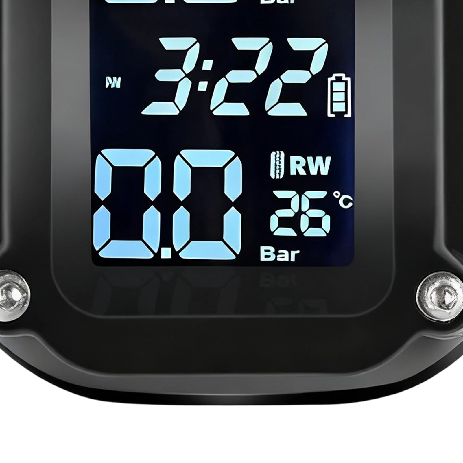 System Monitorowania Ciśnienia w Oponach Czujnik Opon z Wyświetlaczem LCD | Wodoszczelny Czujnik Temperatury Opon z Zewnętrznym Sensorem Do Motocykli i Skuterów Bezpieczeństwo Jazdy