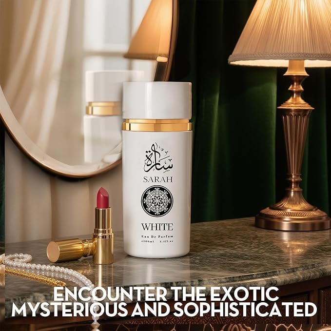 SARAH WHITE & SARAH MAISON Perfume Set for Women - Lavender, Vanilla & Tropical, Pear Fragrance Combo Gift Set 3.4 fl oz Each EDP for Daily Use (2 PACK). - Image 3