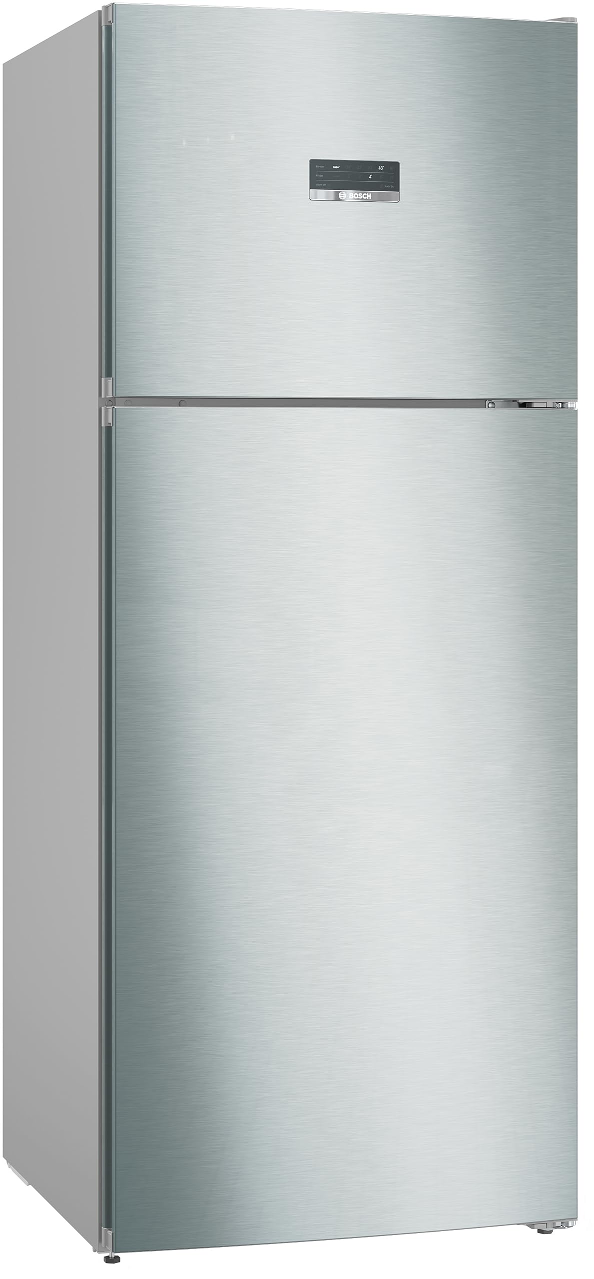 Series 4 Free-Standing Refrigerator 581 Liters with Freezer at top 186 x 75 cm Stainless steel, Anti-fingerprint, VitaFresh - KDN76XI30M, 1 Year Manufacturer Warranty