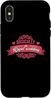 iPhone X/XS Basically The Royal Wedding Marriage Design For Bride Groom Case