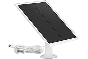 Virtavo Solar Panel Charger: Power Your Security Camera Wirelessly