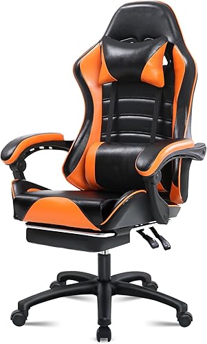 Silla de escritorio de oficina para juegos de computadora con soporte lumbar de masaje, silla ancha para computadora para personas pesadas, sillas disponible en Yaxa Colombia