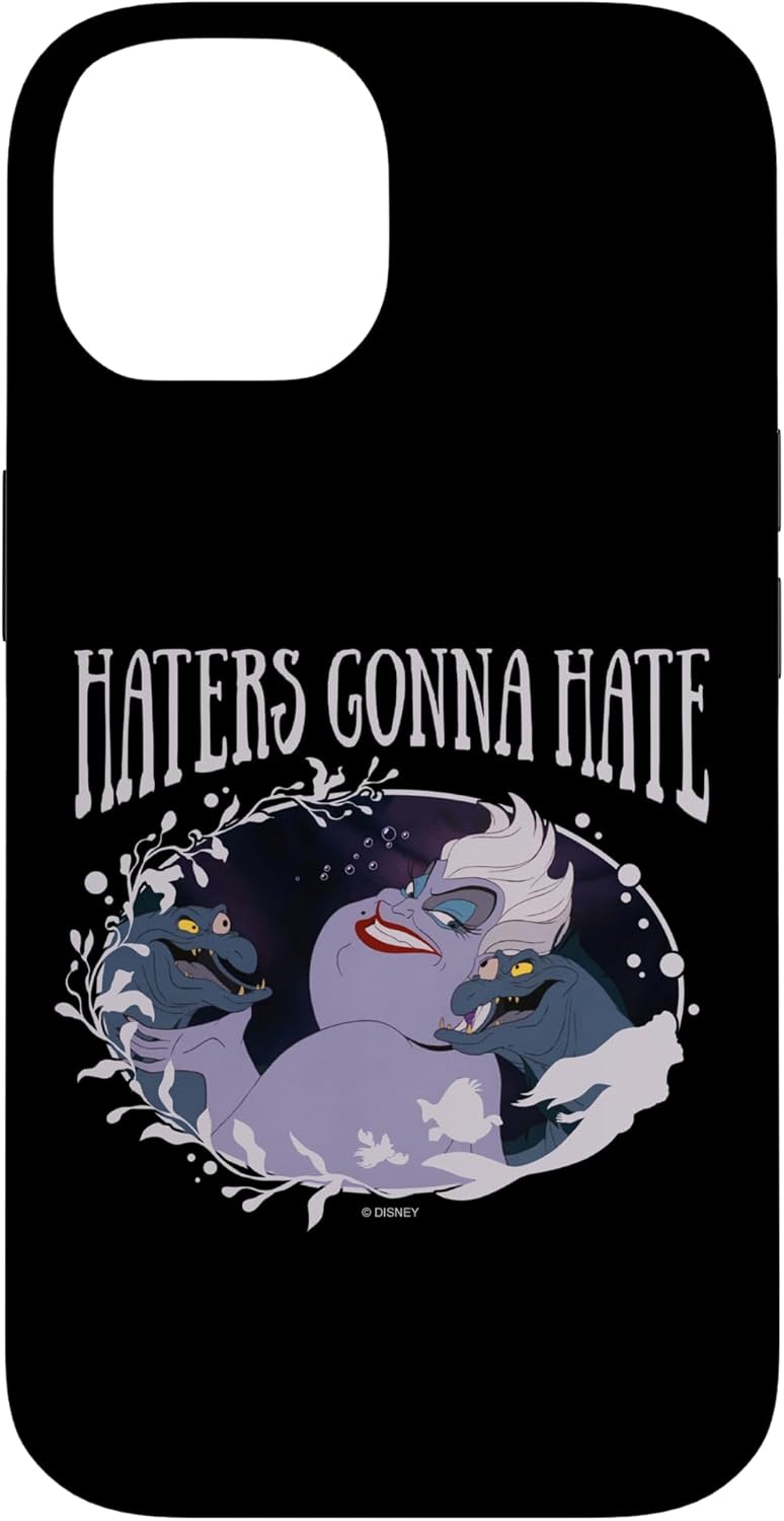iPhone 14 Pro Disney The Little Mermaid Ursula Haters Gonna Hate Case