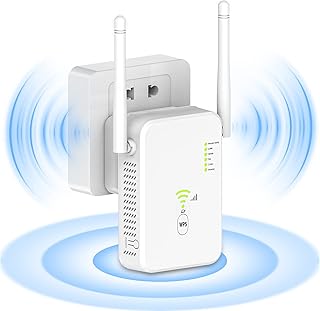 2023 WiFi Extender,WiFi Extenders Signal Booster for Home Covers Up to 8000 Sq.ft and 40 Devices,1.2Gbps Dual Band 2.4G/5G WiFi Range Extender WiFi Booster and Signal Amplifier